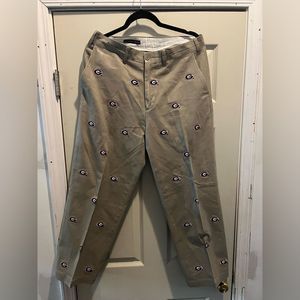 Pennington & Bailes Georgia Bulldogs Khaki Logo Embroidered Stadium Pants